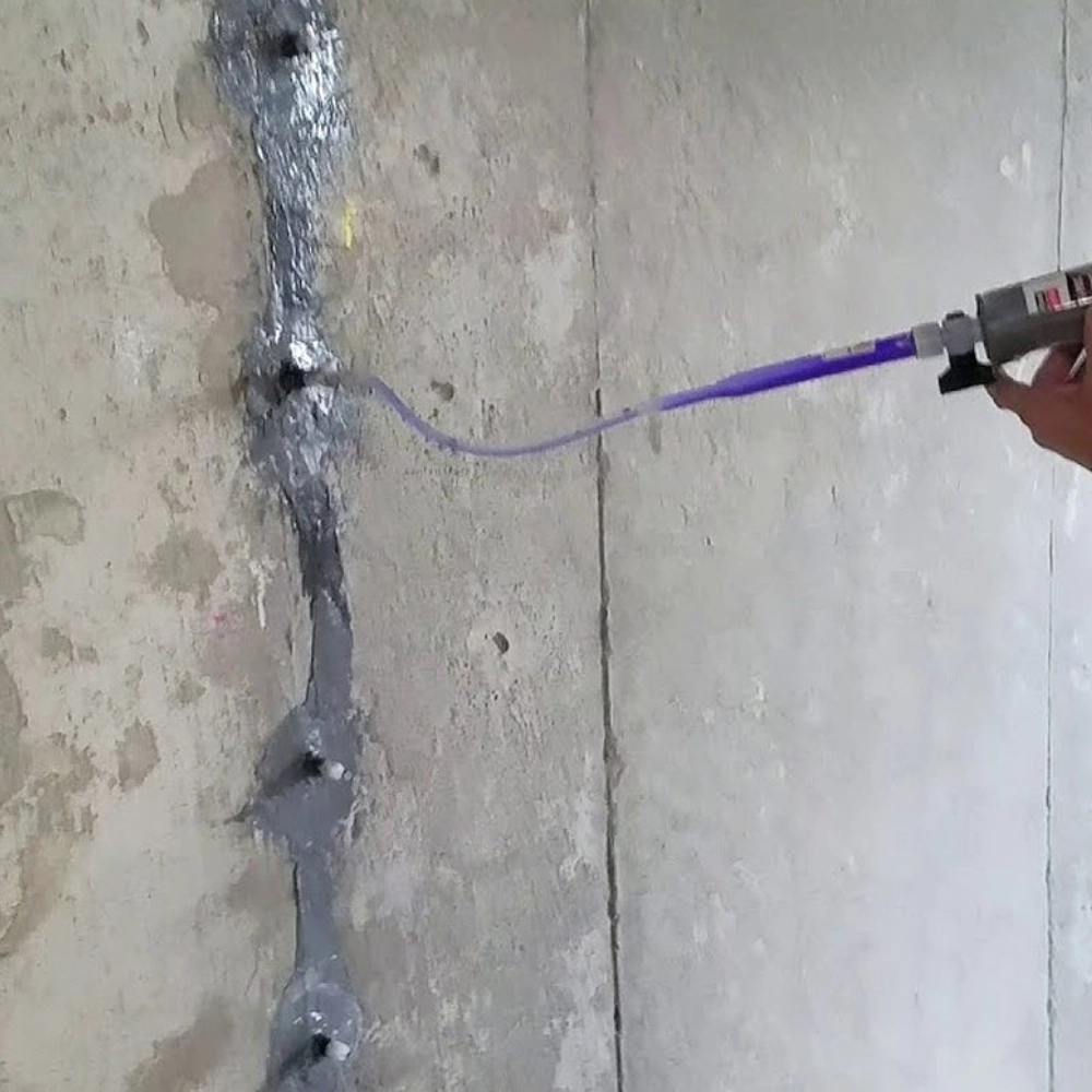 Concrete Crack Injection – Polyurethane